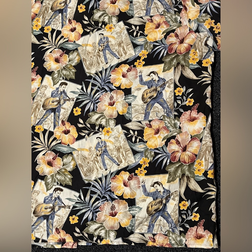 Elvis Presley Reyn Spooner Limited Edition Rare Hawaiian Shirt XXL Hibiscus